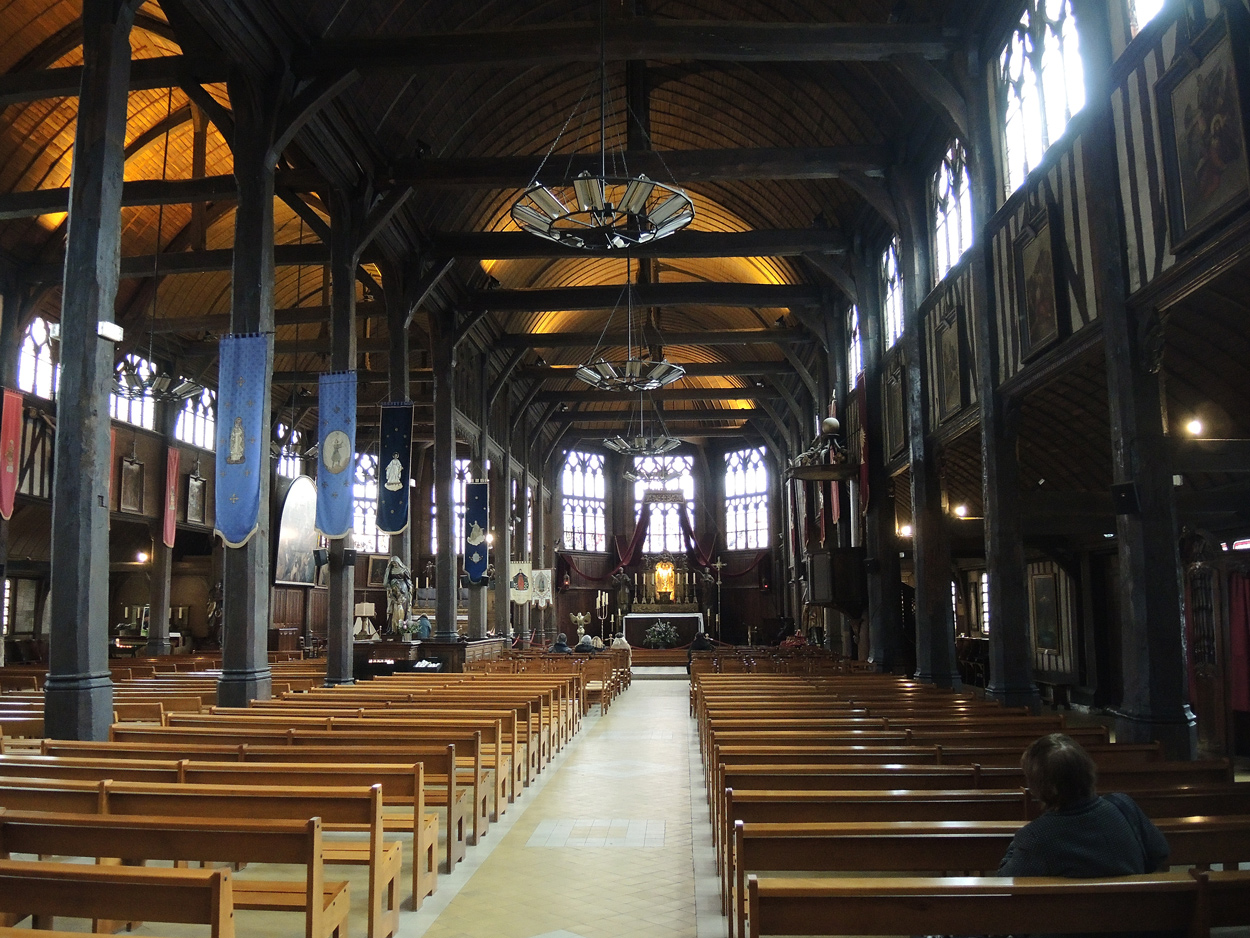 Honfleur Holzkirche DSCN0130